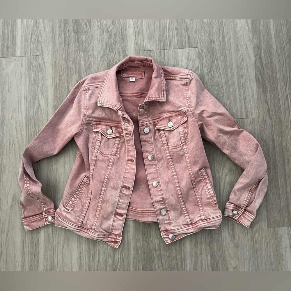 Maurices Pink Jean Jacket